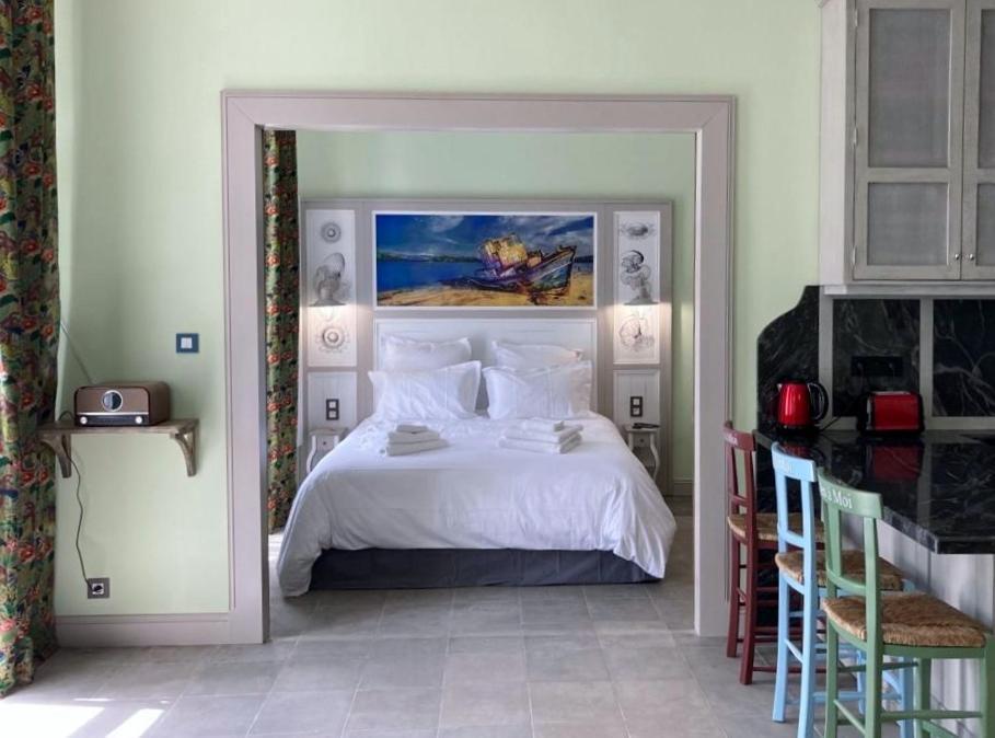 Mes A Moi In Pezenas - Appartements De Charme - Baignoire Balneo Zewnętrze zdjęcie
