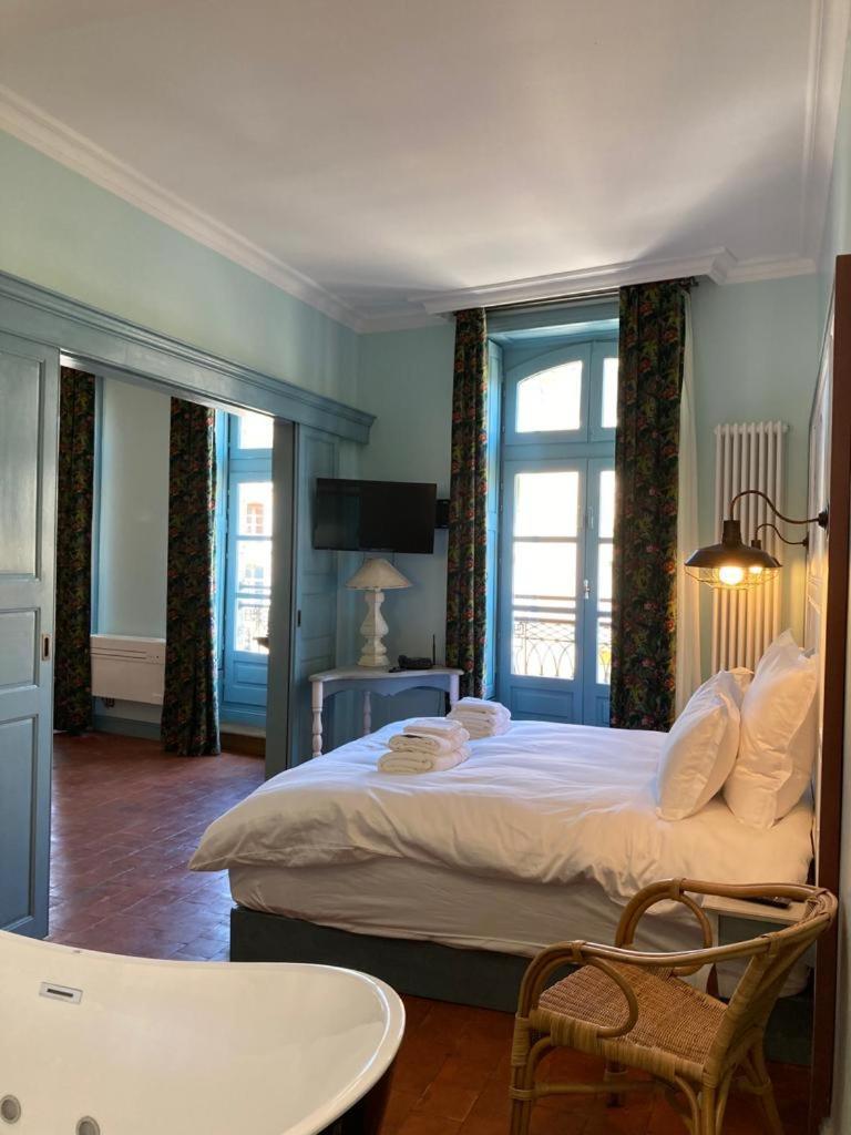 Mes A Moi In Pezenas - Appartements De Charme - Baignoire Balneo Zewnętrze zdjęcie