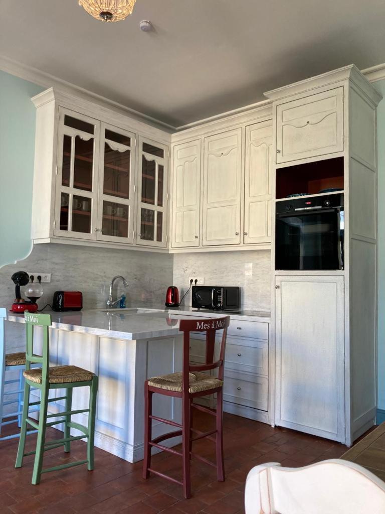 Mes A Moi In Pezenas - Appartements De Charme - Baignoire Balneo Zewnętrze zdjęcie